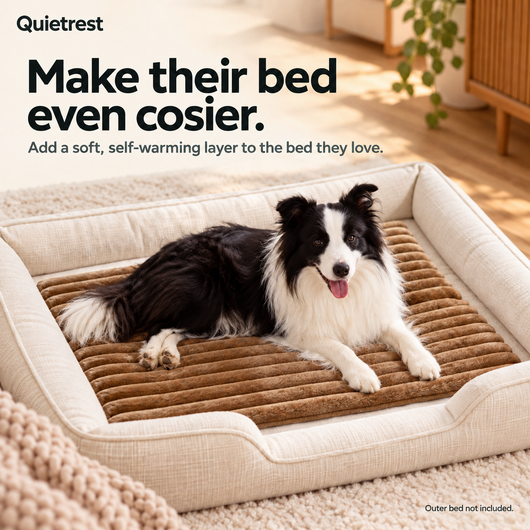 QuietRest Warm Pet Mat for Cats & Dogs
