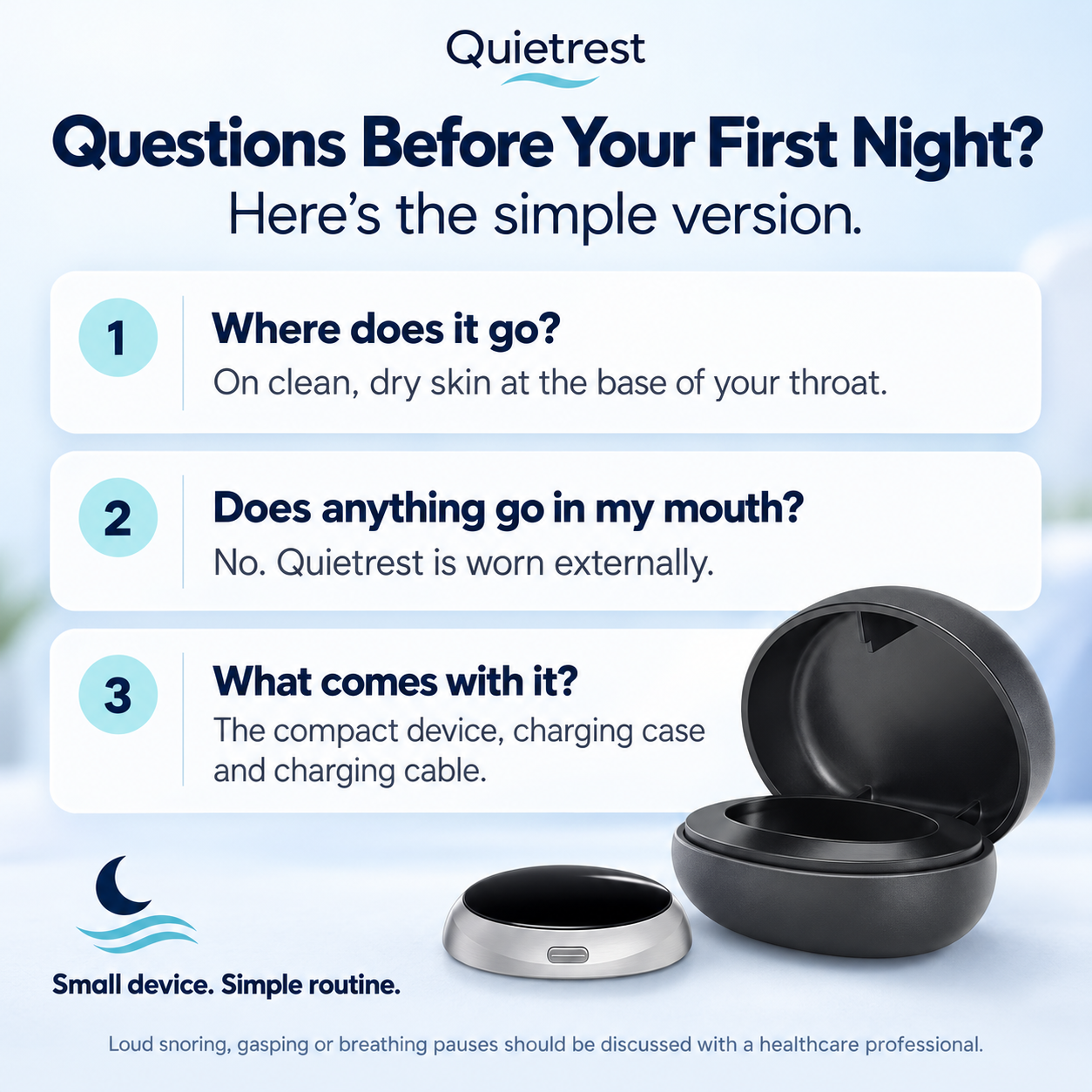 Quietrest Anti-Snoring Device